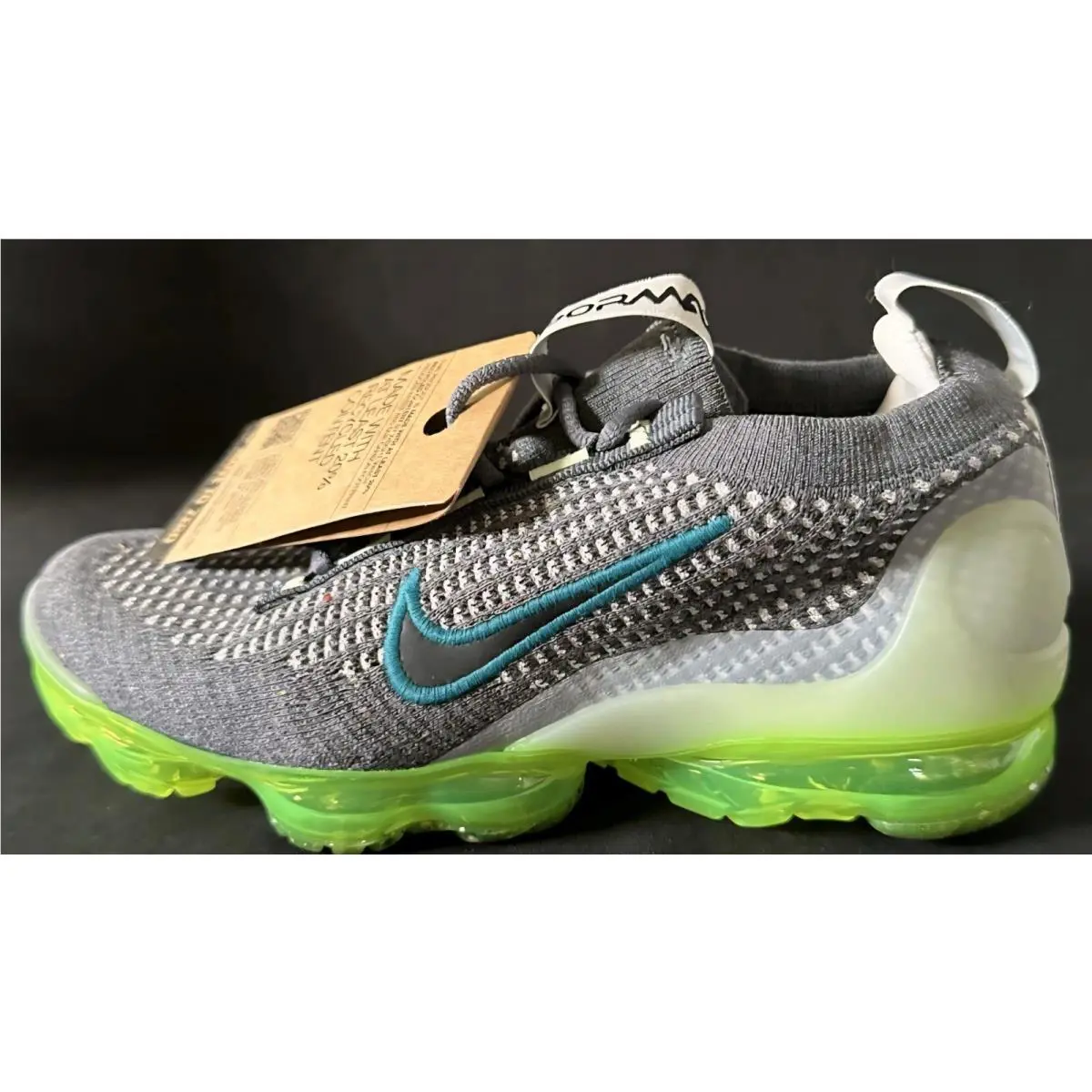 Nike shoes - Nike Air VaporMax 2021 - Air VaporMax - Dark Grey-Barely Volt 6