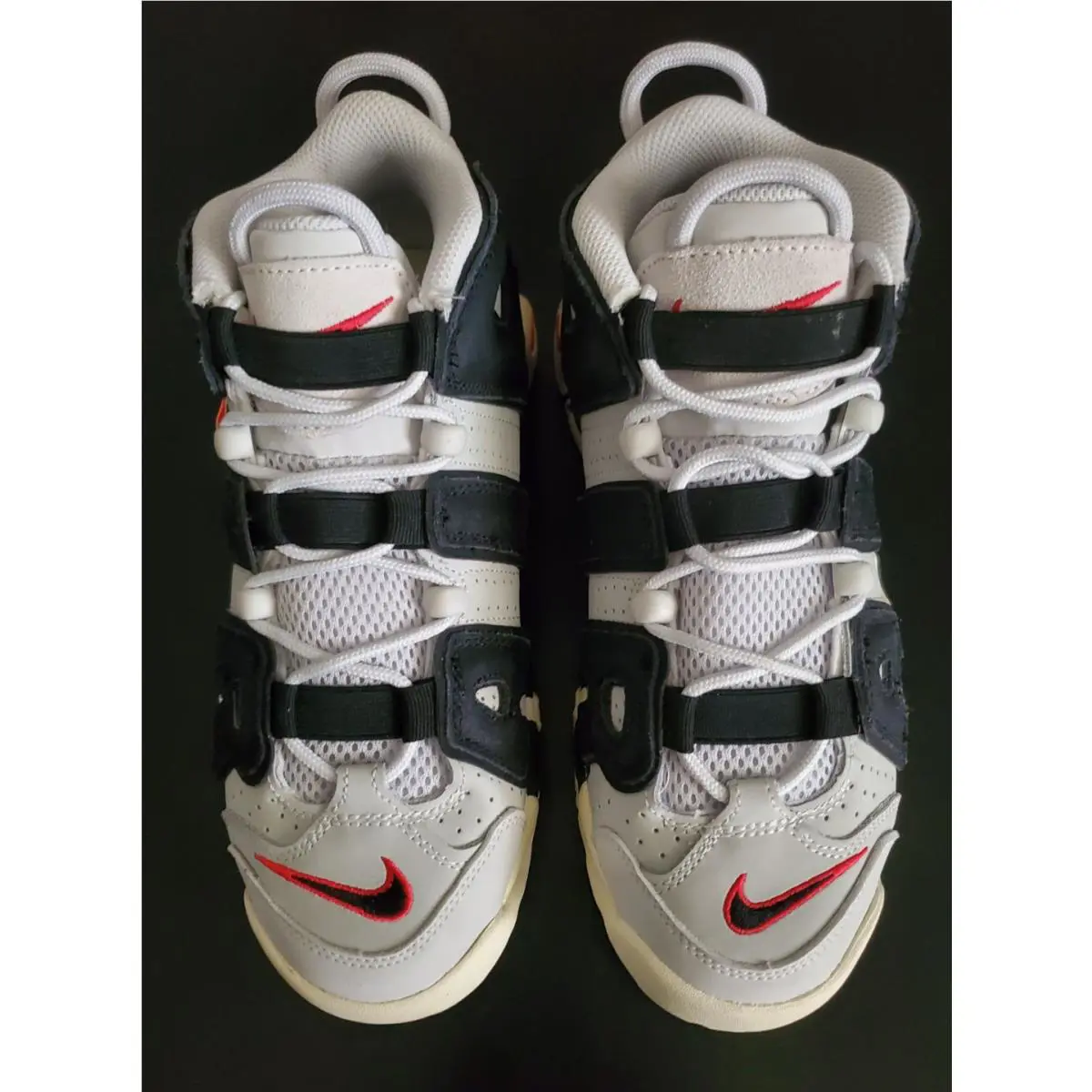 Nike shoes - Nike Air More Uptempo GS - Gray 3