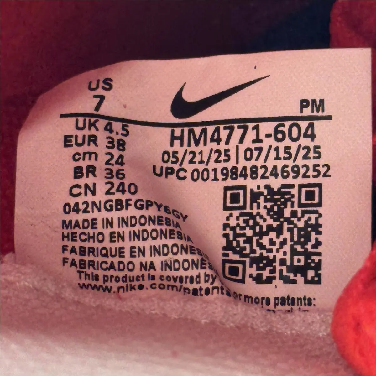 Nike shoes - Nike Pacific - Pacific - HM4771-604 - Light Crimson Sail 8