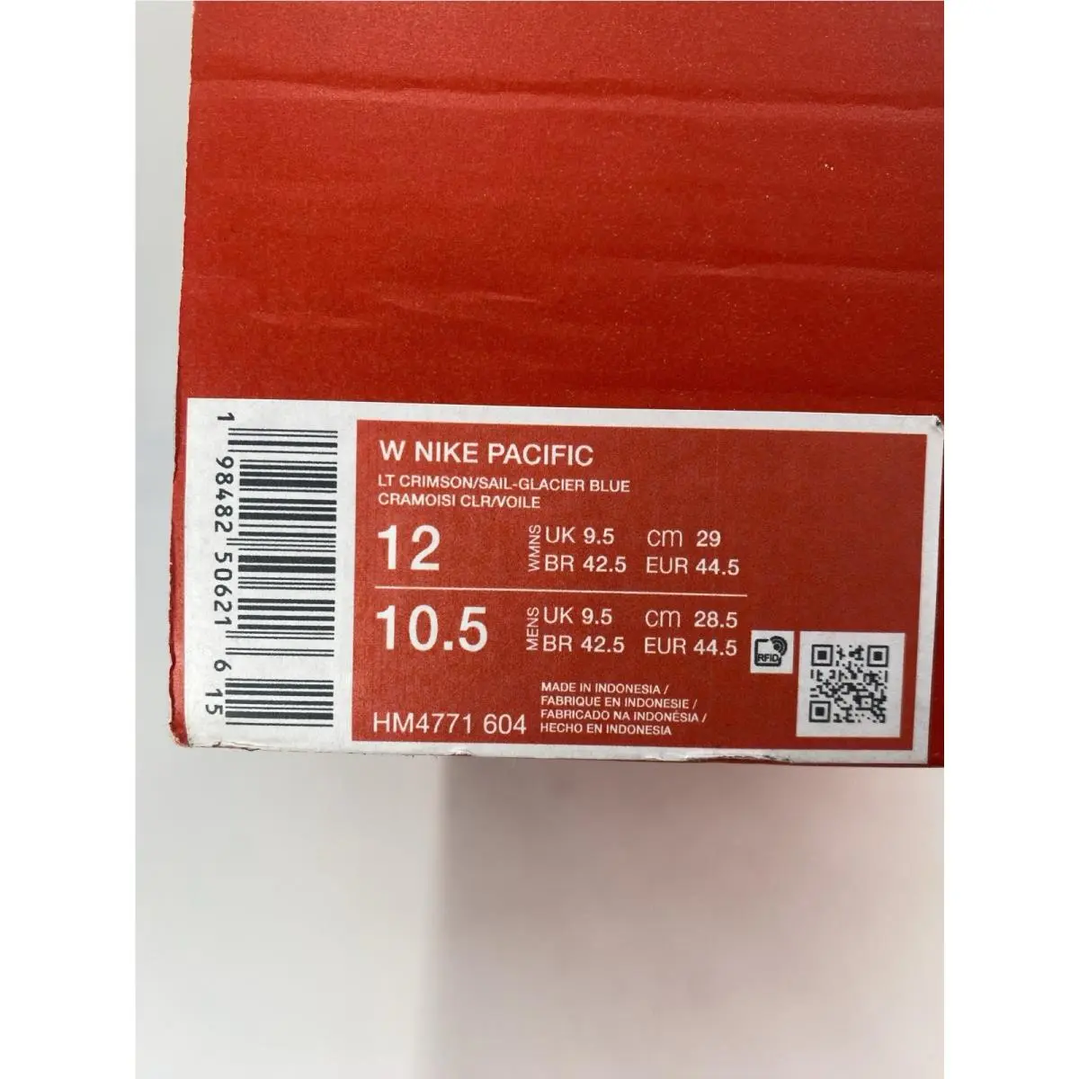 Nike shoes - Nike Air Solo Flight - Air Solo Flight - HM4771-604 - LT Crimson/Sail-Glacier Blue (UPC: 198482506216) 8