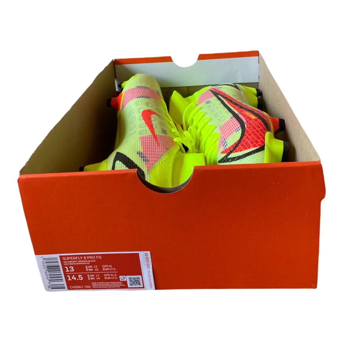 Nike shoes - Nike Mercurial Superfly - Mercurial Superfly - CV0961-760 - Yellow (UPC: 195237069569) 5