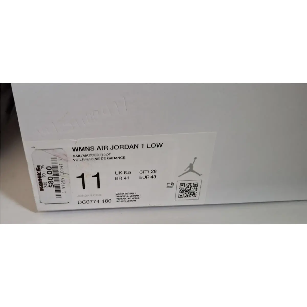 Nike shoes - Air Jordan 1 Low - Air Low - Pink 5