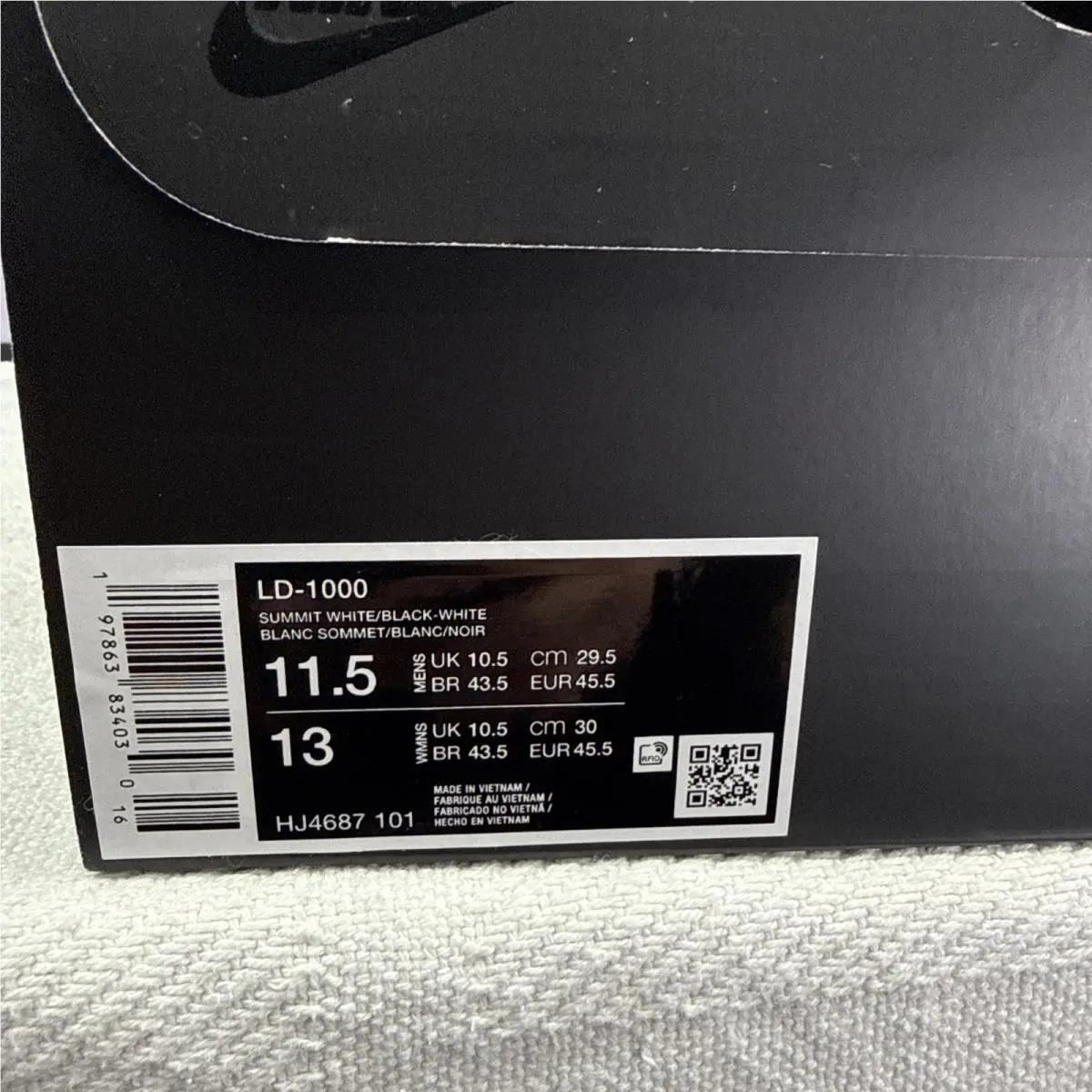 Nike shoes - Nike LD 1000 - HJ4687-101 - White 8
