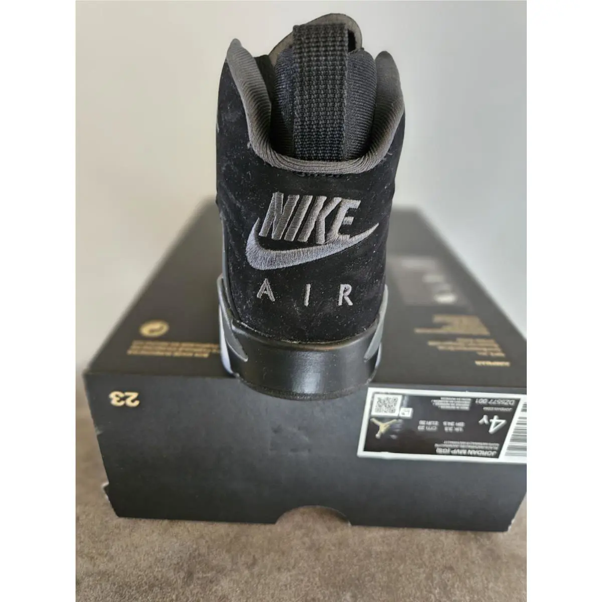 Nike shoes - Jordan MVP - MVP - Black (UPC: 197597020303) 9