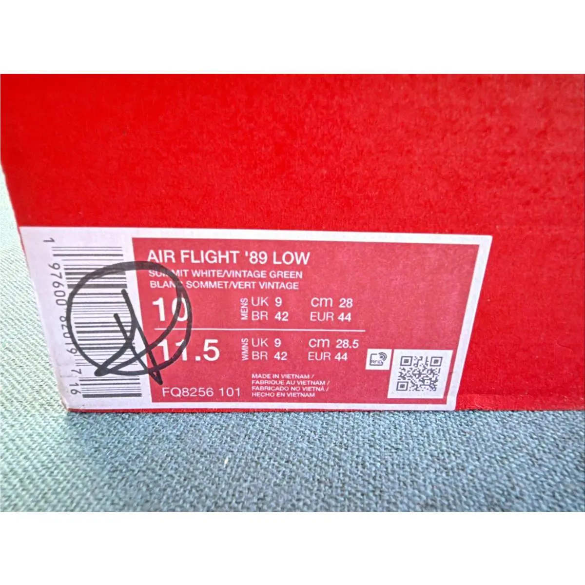 Nike shoes - Nike Air Flight 89 - Air Flight - FQ8256-101 - White 5