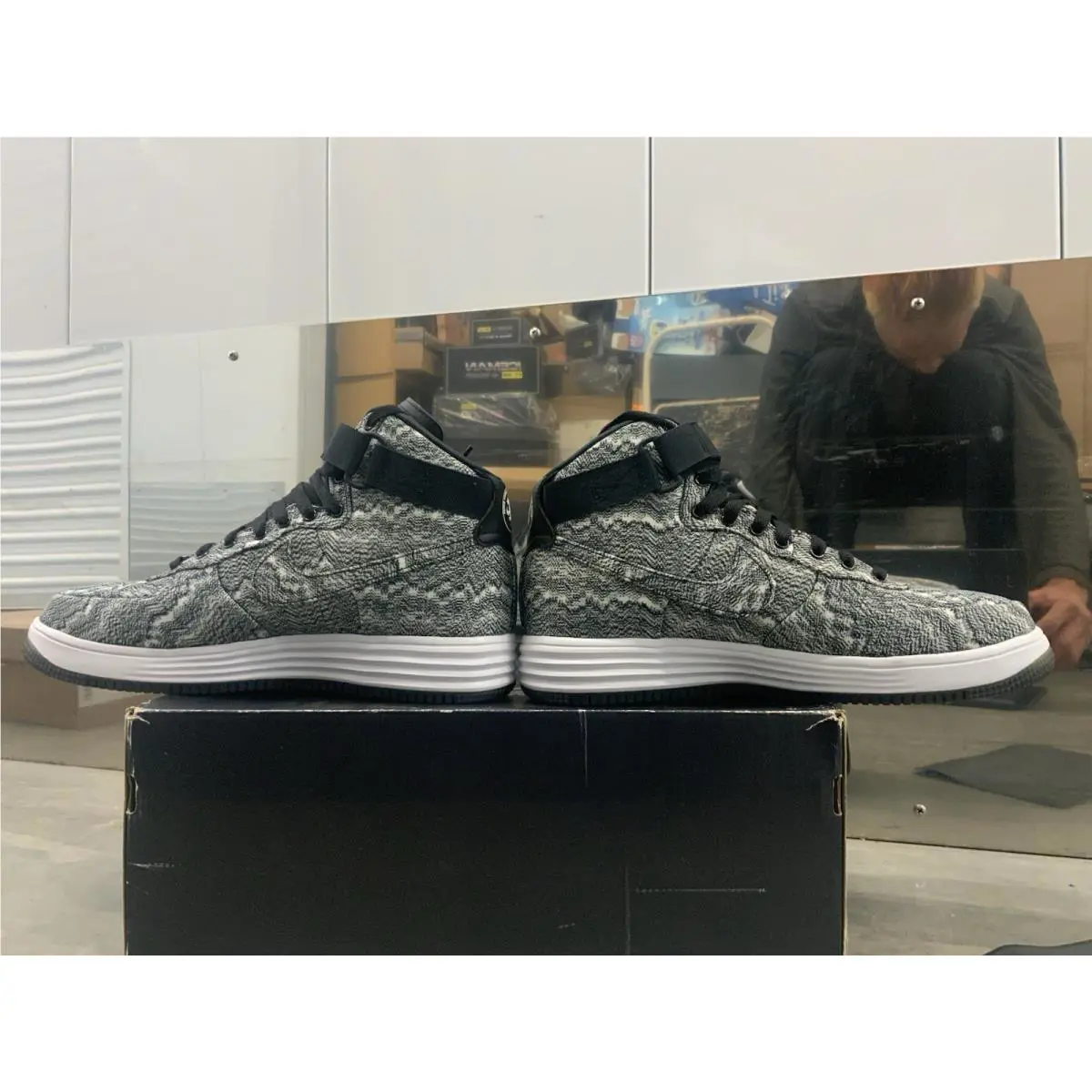 Nike shoes - Nike Lunar Force 1 - Lunar Force - 652806-660 - Red 9