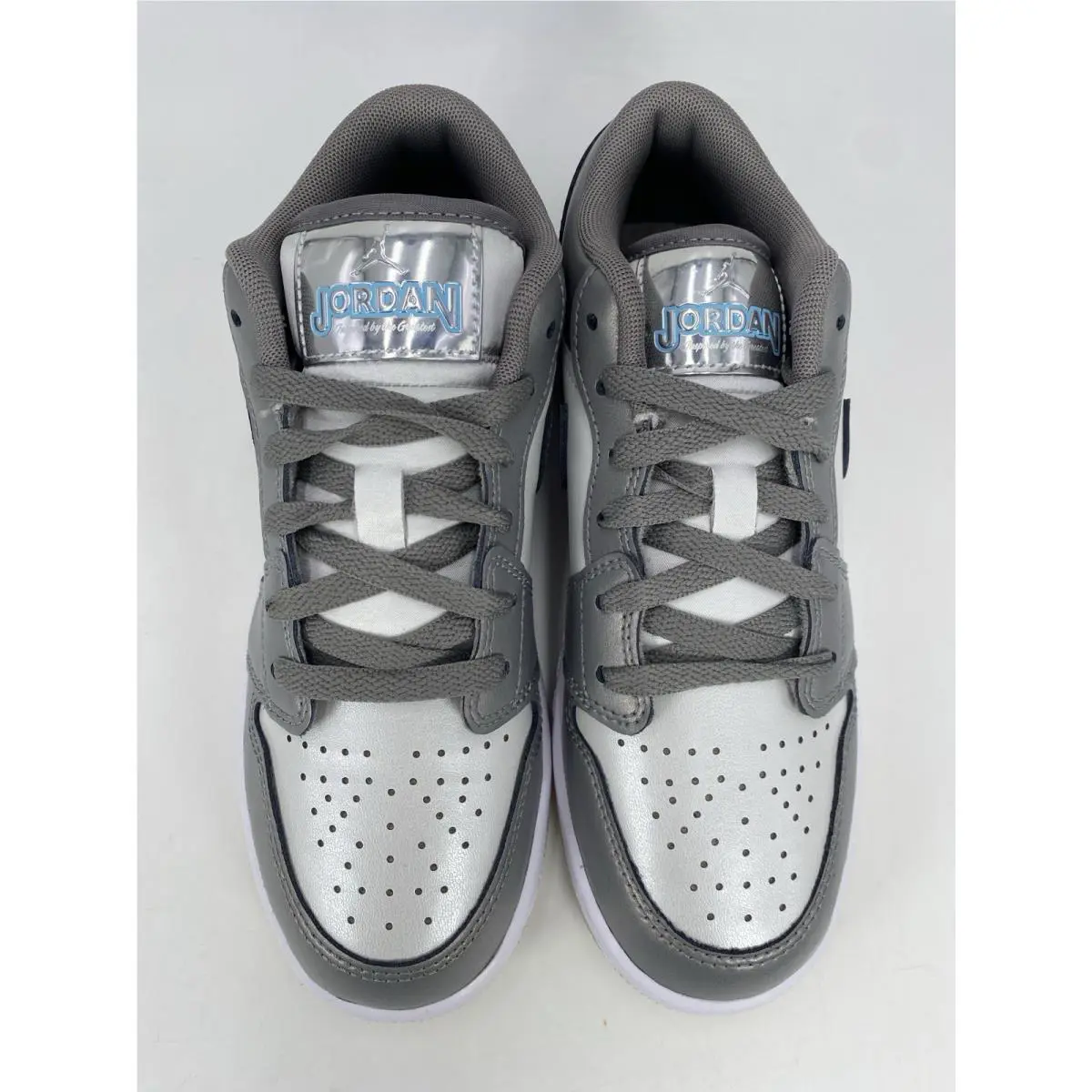 Nike shoes - Nike Air Jordan 1 - Air - HV4398 014 - Flat Pewter/Blue Chill (UPC: 198482642464) 5