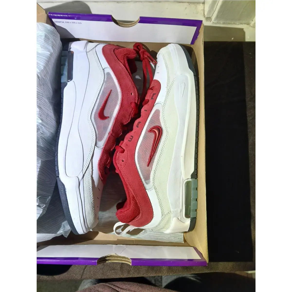 Nike shoes - Nike Air Max Ishod Wair SB - FB2393-100 - Red 10