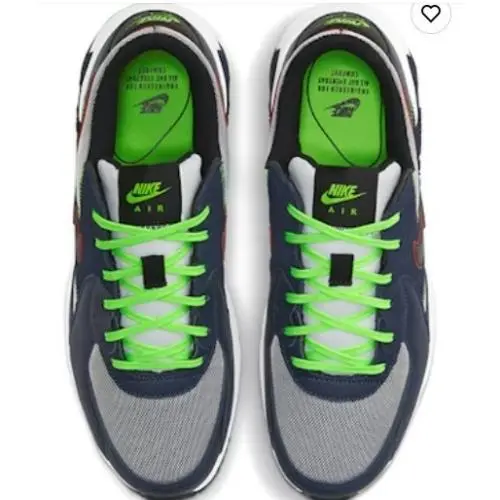 Nike shoes - Nike Air Max Excee - Air Max Excee - CD4165-400 - Blackened Blue and Neon Green 0