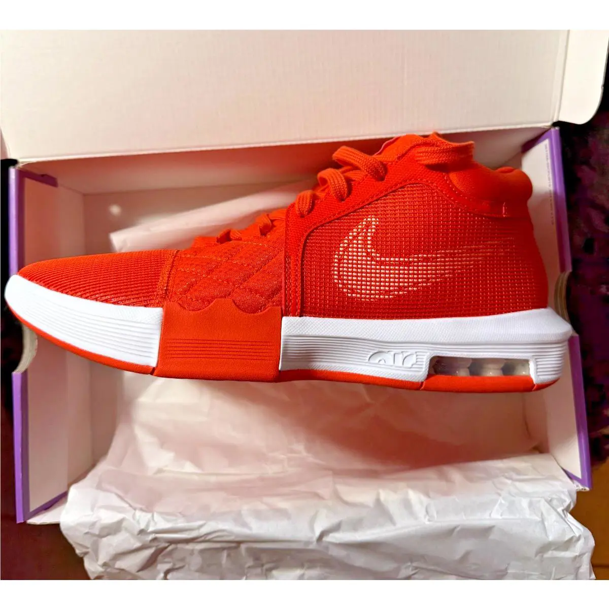 Nike shoes - Nike LeBron Witness - LeBron Witness - Orange 2