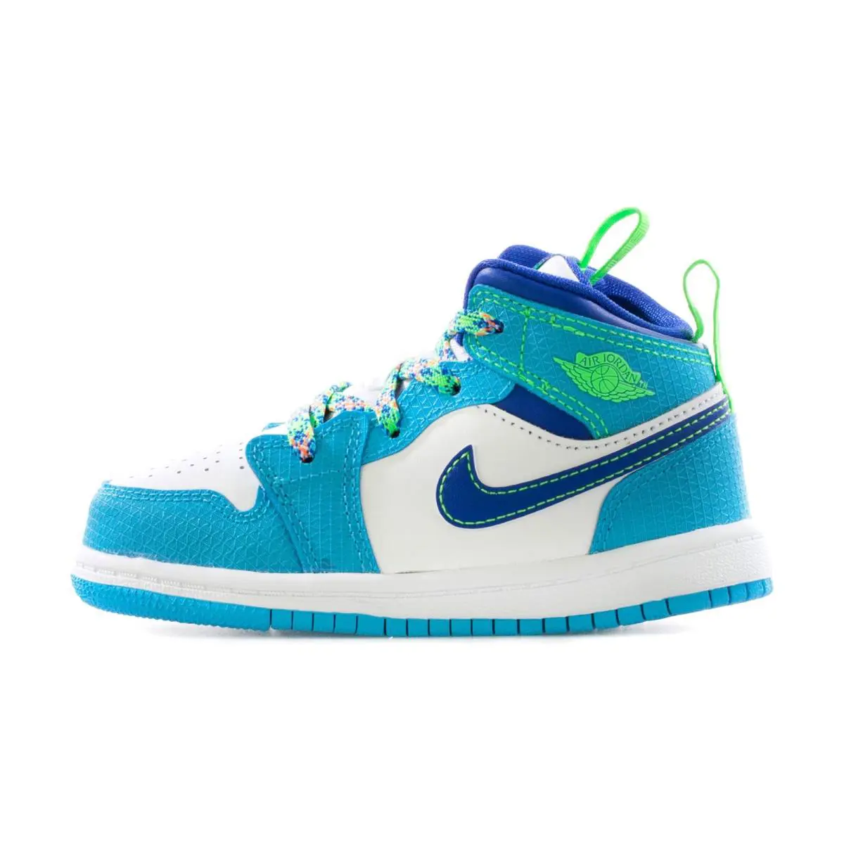 Toddler`s Jordan 1 Mid SE Dk Powder Blue/racer Blue DA8013 400 - 6 - Dk Powder Blue/Racer Blue