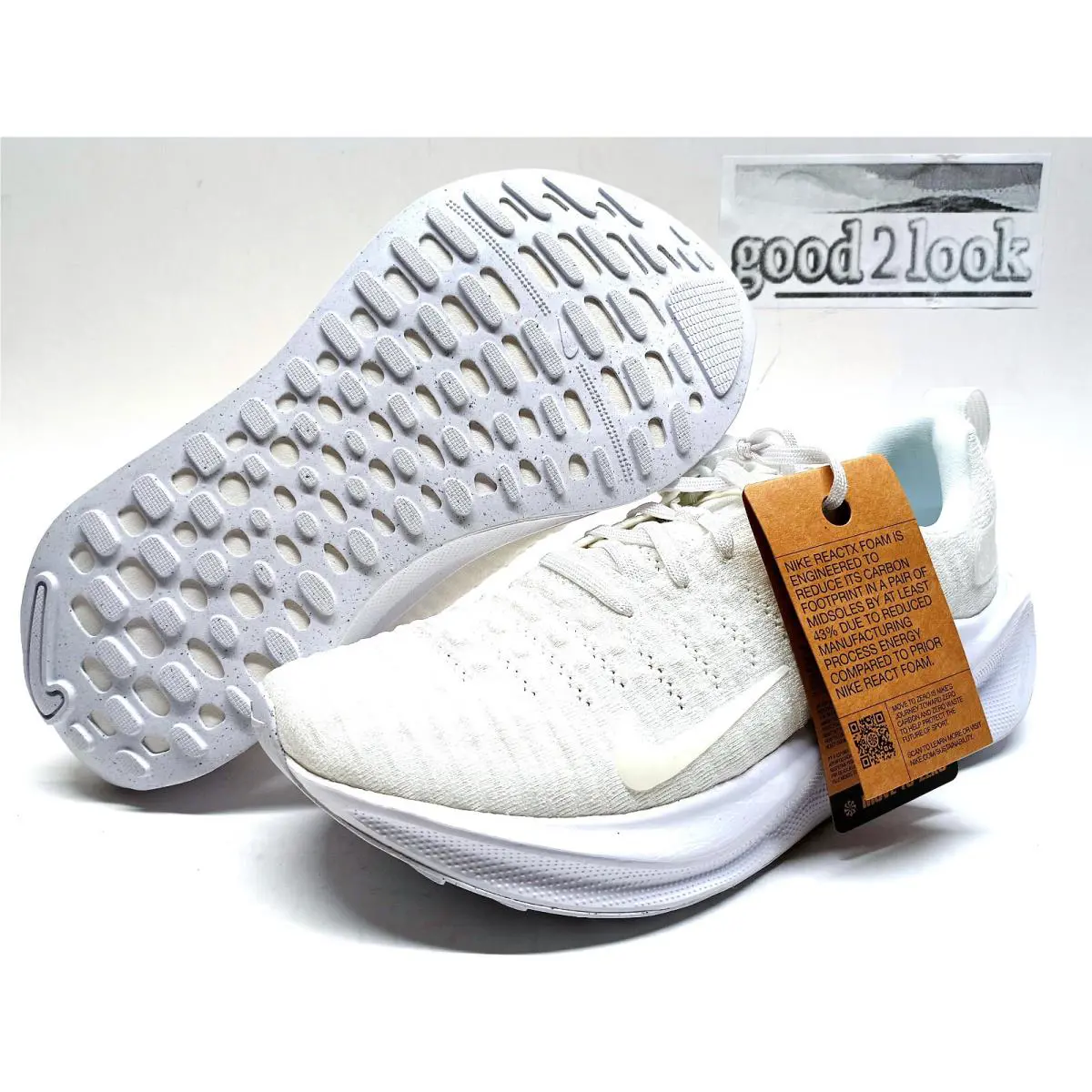 Nike shoes - Nike ReactX Infinity Run 4 - FN0881-100 - White (UPC: 197594396302) 0
