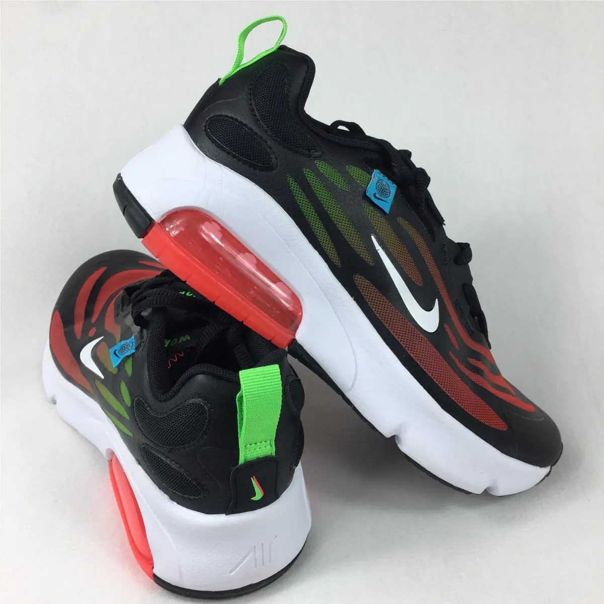 Nike shoes - Nike Air Max Exosense SE GS - CV3081-001 - BLACK/WHITE/CRIMSON 3