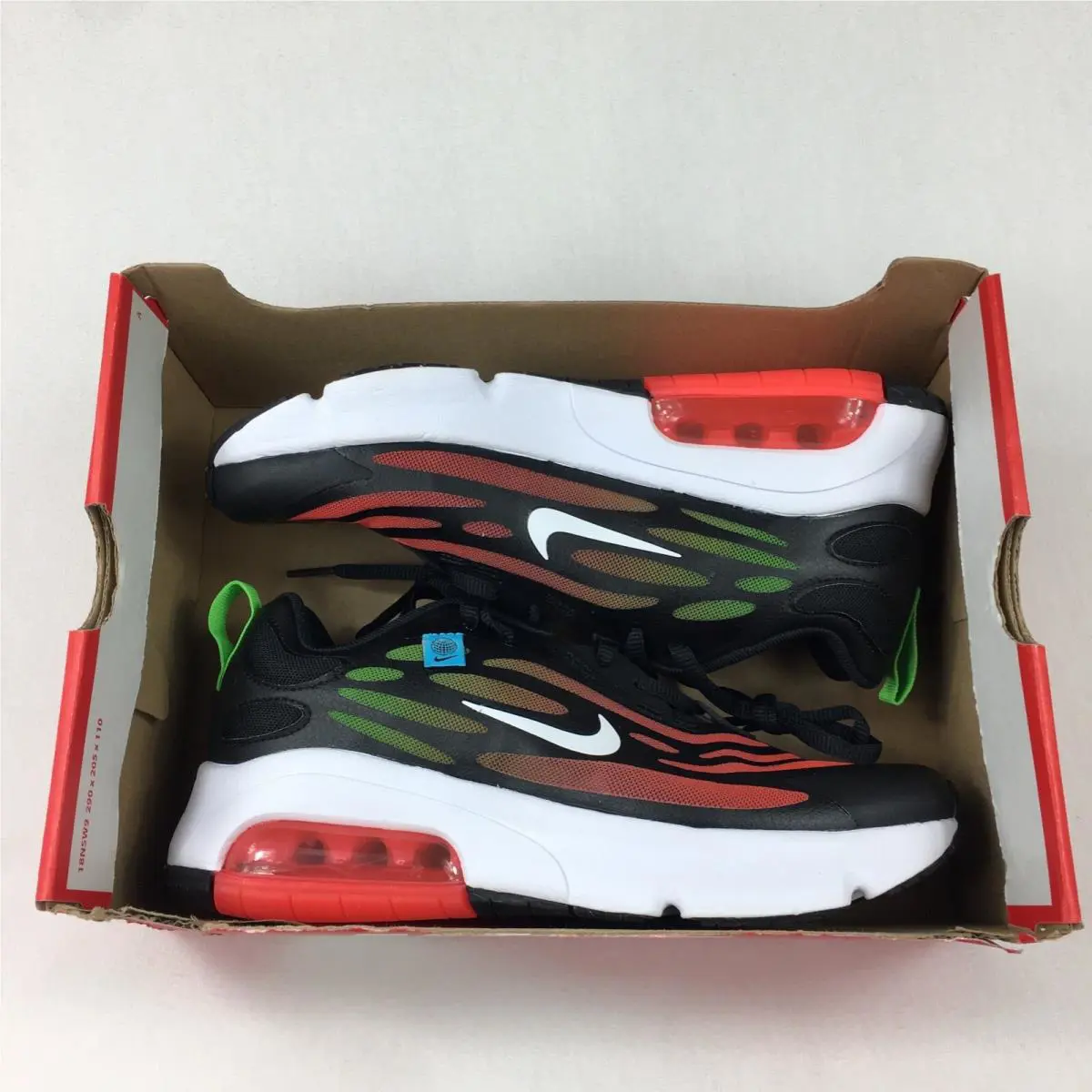 Nike shoes - Nike Air Max Exosense SE GS - CV3081-001 - BLACK/WHITE/CRIMSON 6