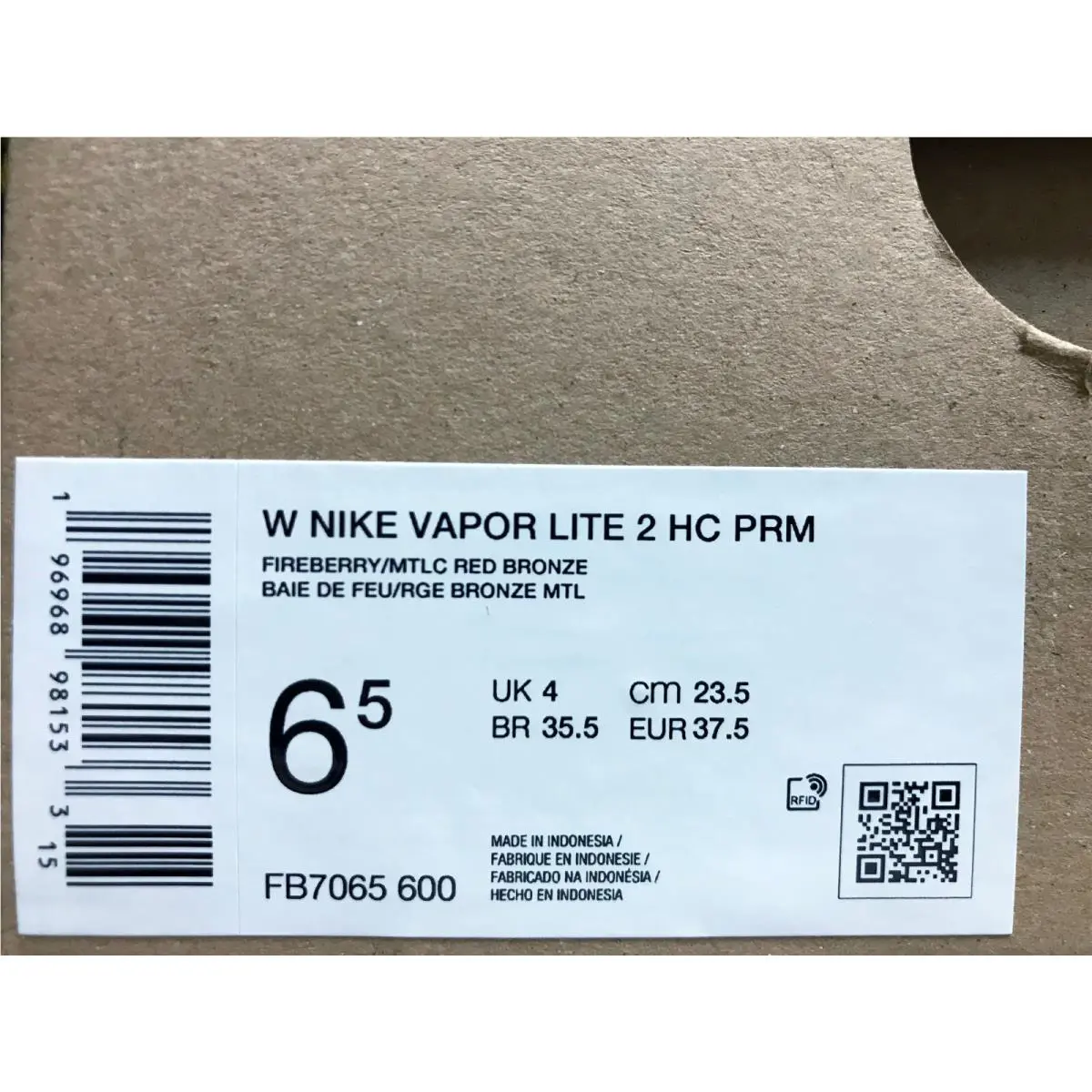 Nike shoes - NIKE VAPOR LITE 2 - VAPOR LITE - FB7065-600 - Pink (UPC: 196968981533) 3