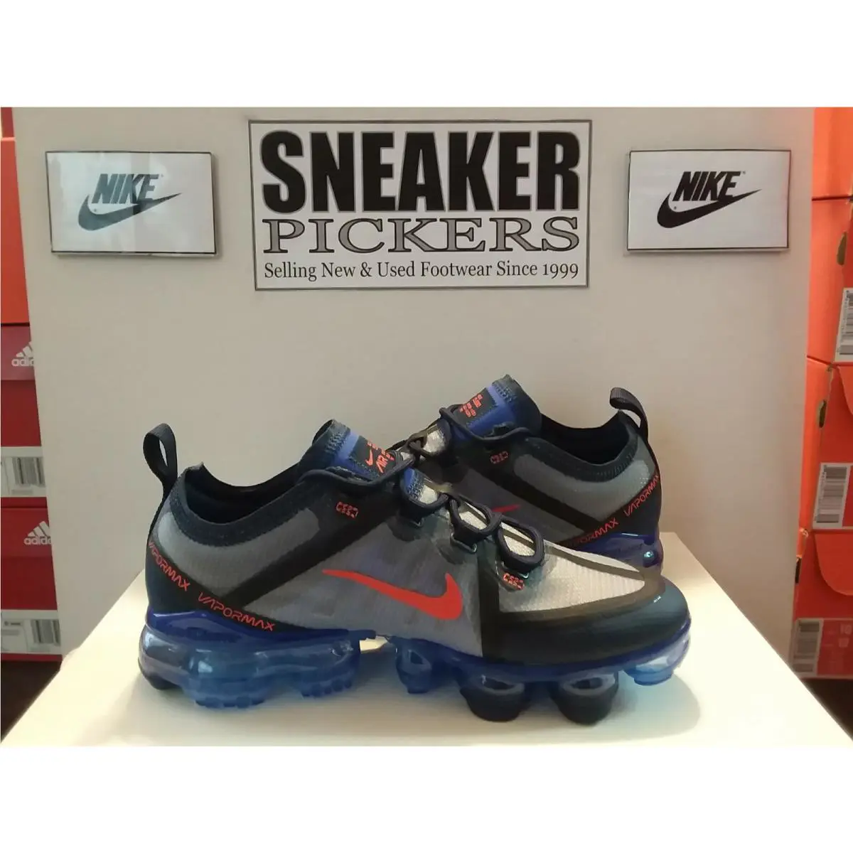 Nike shoes - Nike Air VaporMax 2019 - Air VaporMax - Blue 8