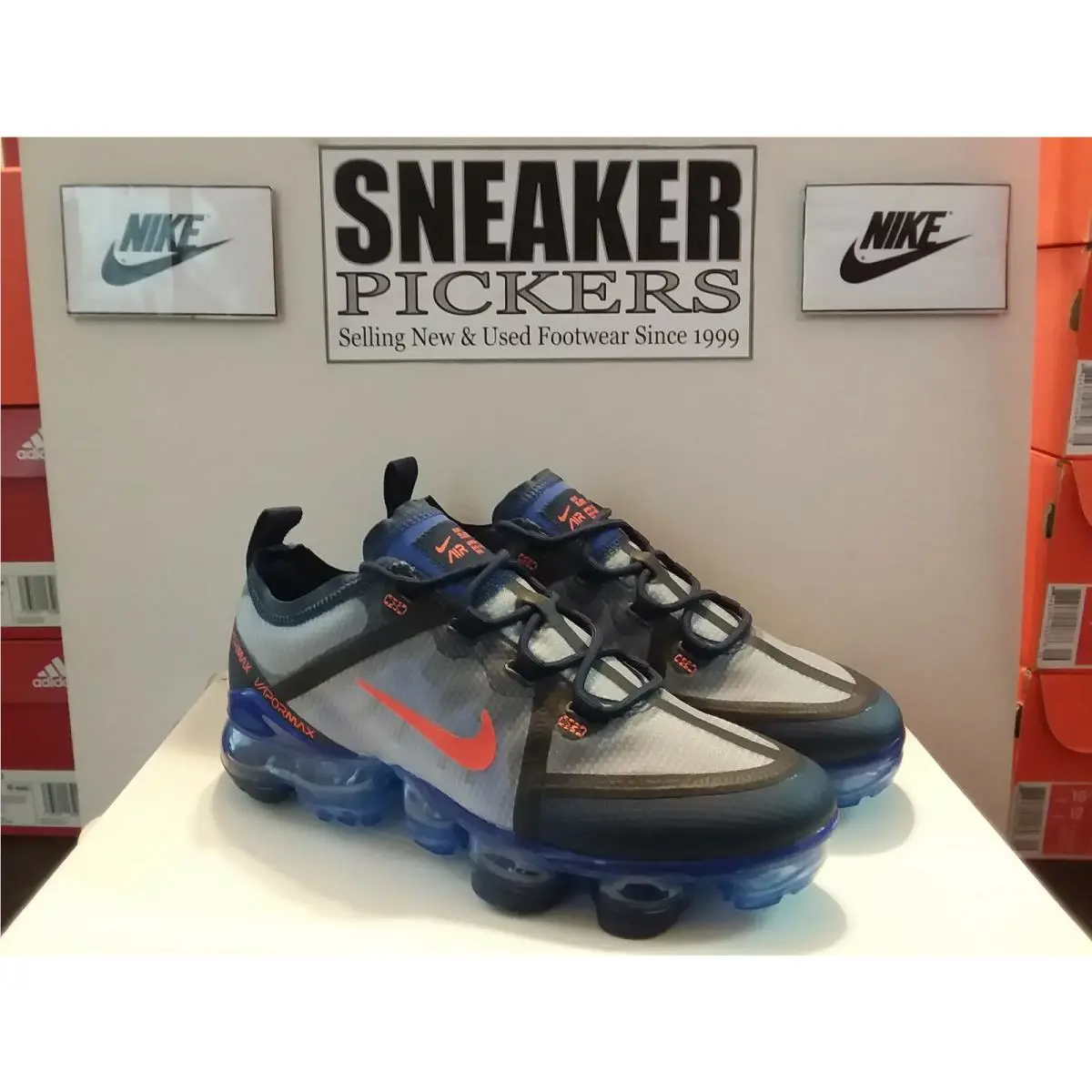 Nike shoes - Nike Air VaporMax 2019 - Air VaporMax - Blue 2