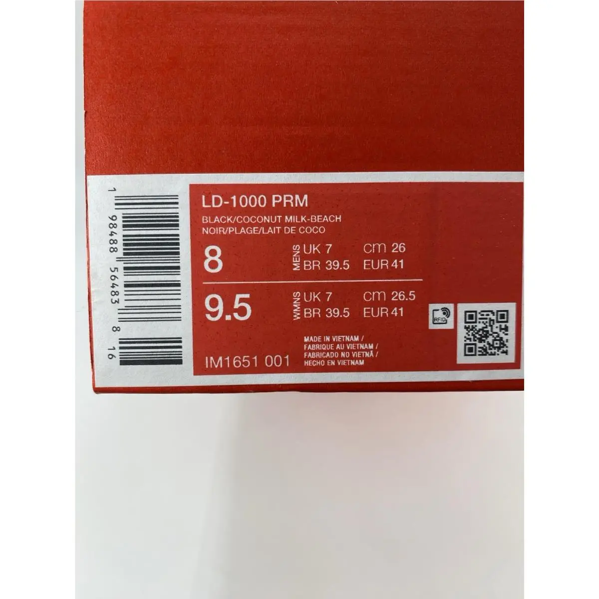 Nike shoes - Nike LD-1000 - IM1651 001 - Black/Coconut Milk-Beach (UPC: 198488564838) 8