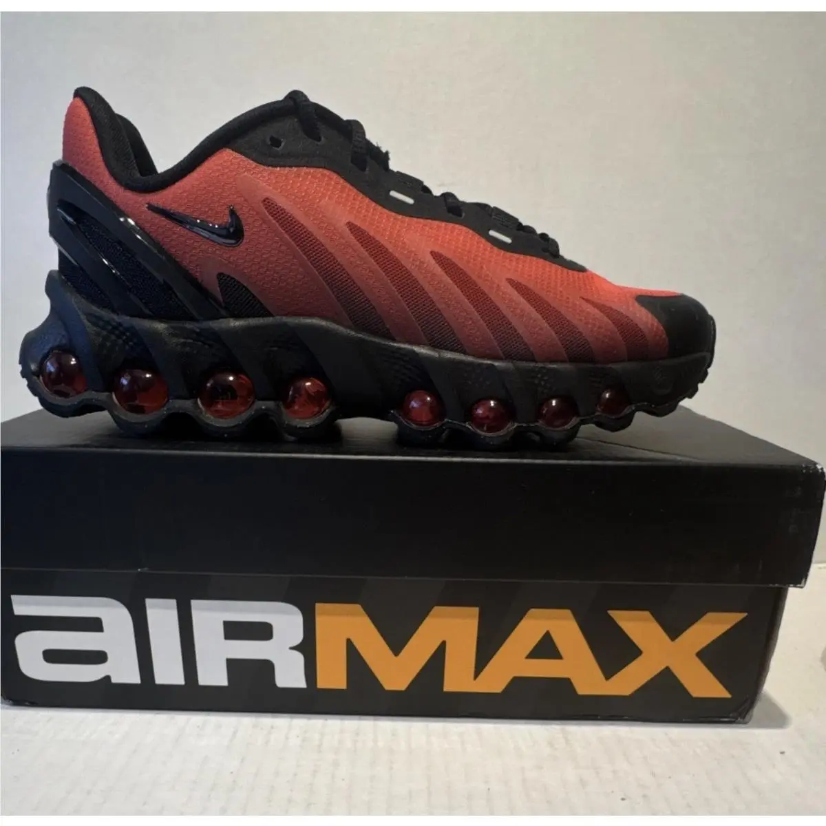 Nike shoes - Nike Air Max DN8 (GS) - HF7310 004 - Red, Black 4