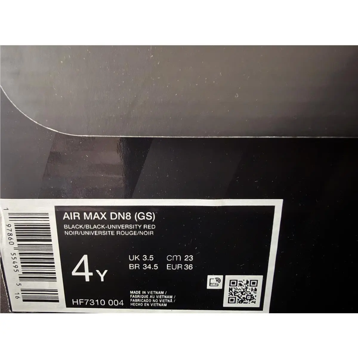 Nike shoes - Nike Air Max DN8 (GS) - HF7310 004 - Red, Black 6