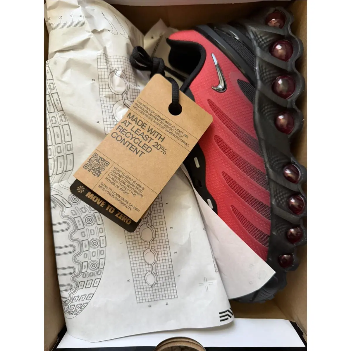 Nike shoes - Nike Air Max DN8 (GS) - HF7310 004 - Red, Black 7