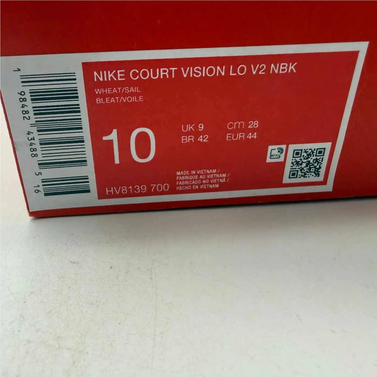 Nike shoes - Nike Court Vision Low V2 NBK - Brown 0
