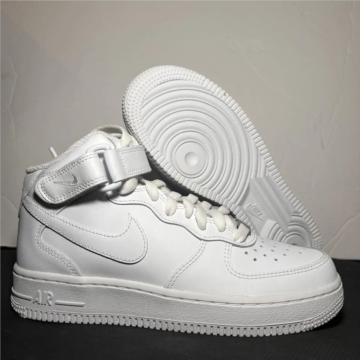 Nike shoes - Nike Air Force 1 Mid GS - White 5
