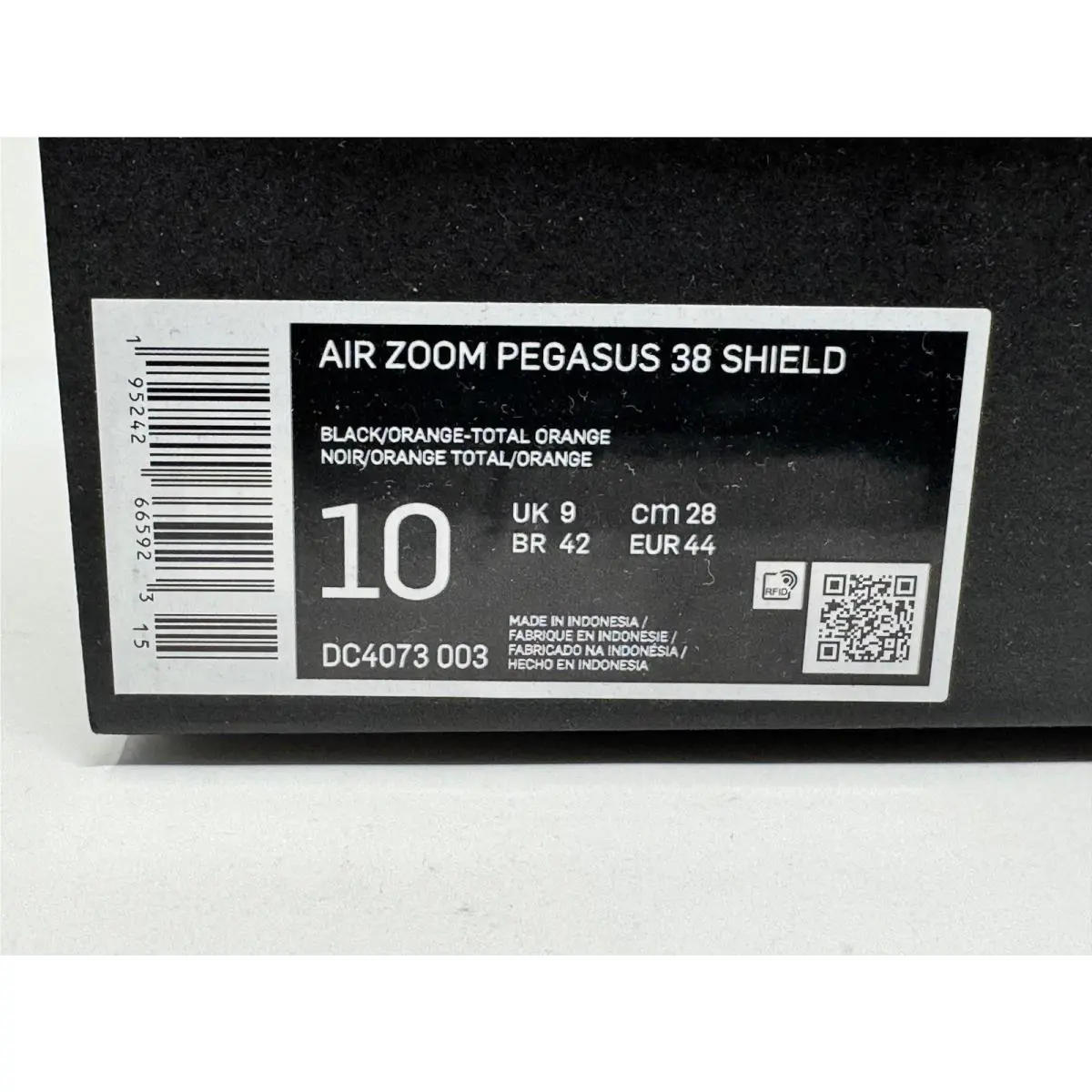 Nike shoes - Nike Air Pegasus 38 Shield - Black (UPC: 195242665923) 0