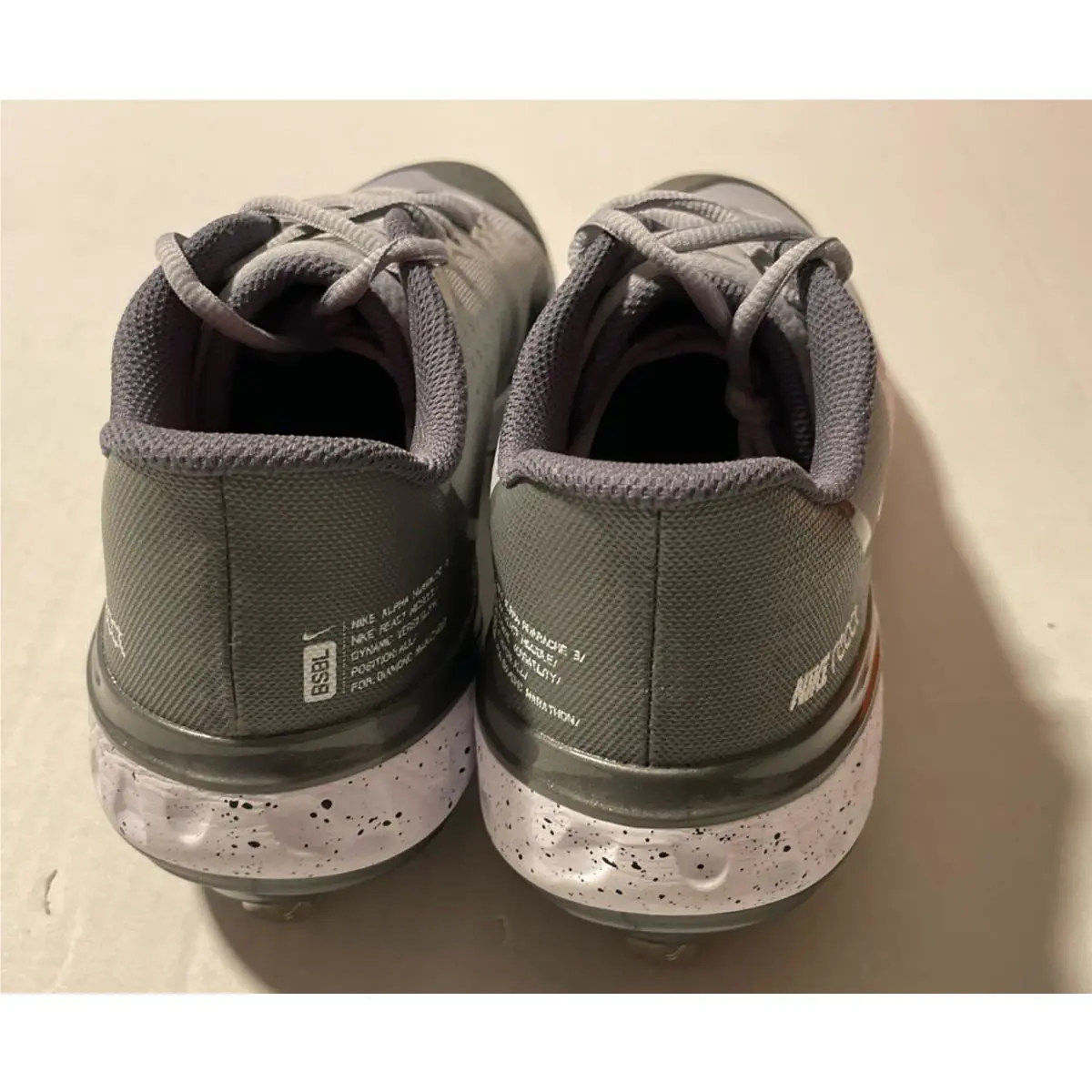 Nike shoes - Nike Alpha Huarache 3 - Alpha Huarache - CK0746-011 - Gray 9