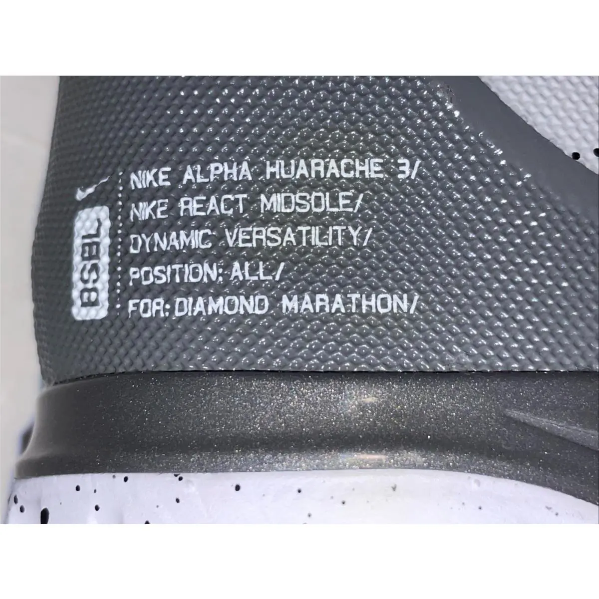 Nike shoes - Nike Alpha Huarache 3 - Alpha Huarache - CK0746-011 - Gray 7