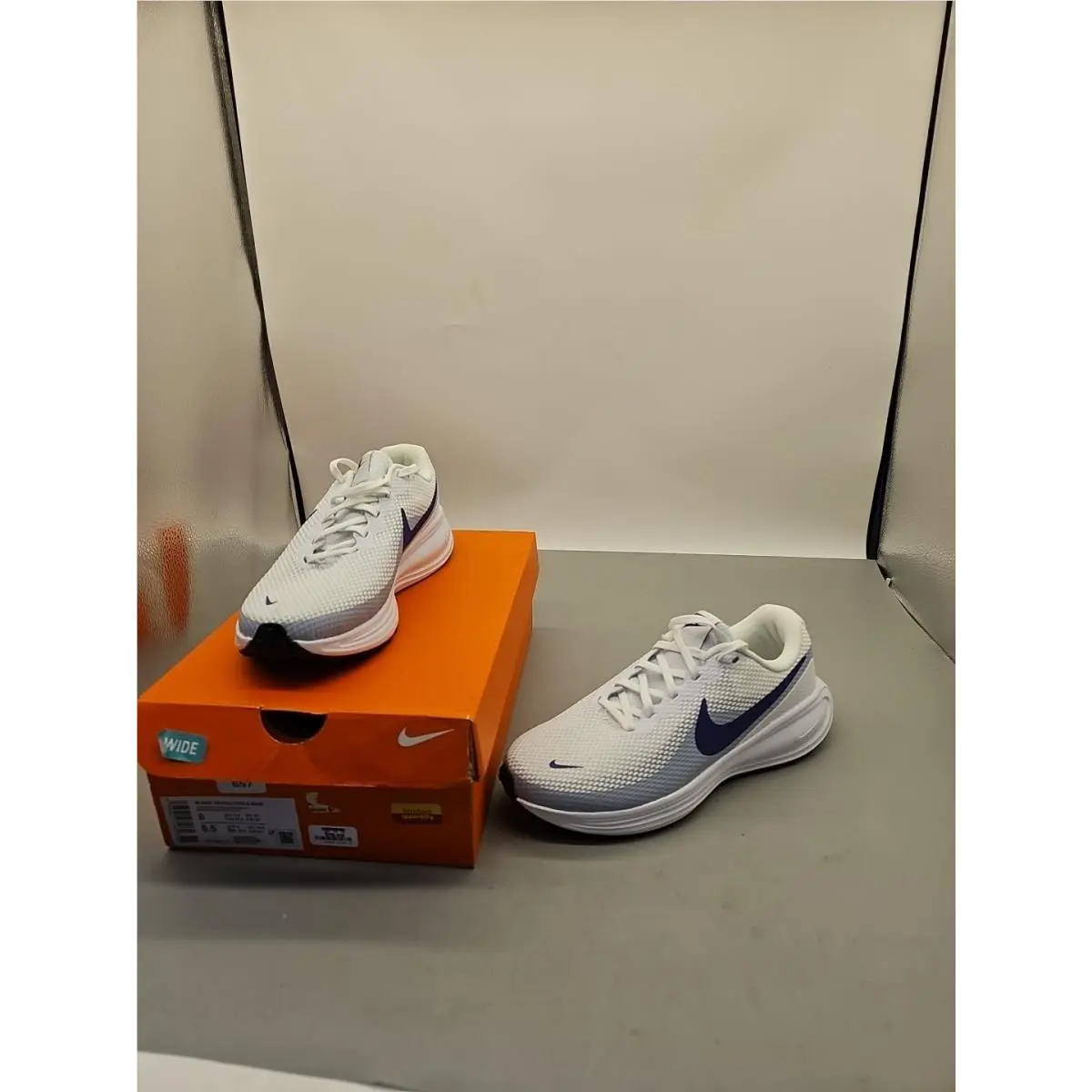 Nike Wmns Revolution 8 White Court Purple Ghost Black Women Running HJ8485-104