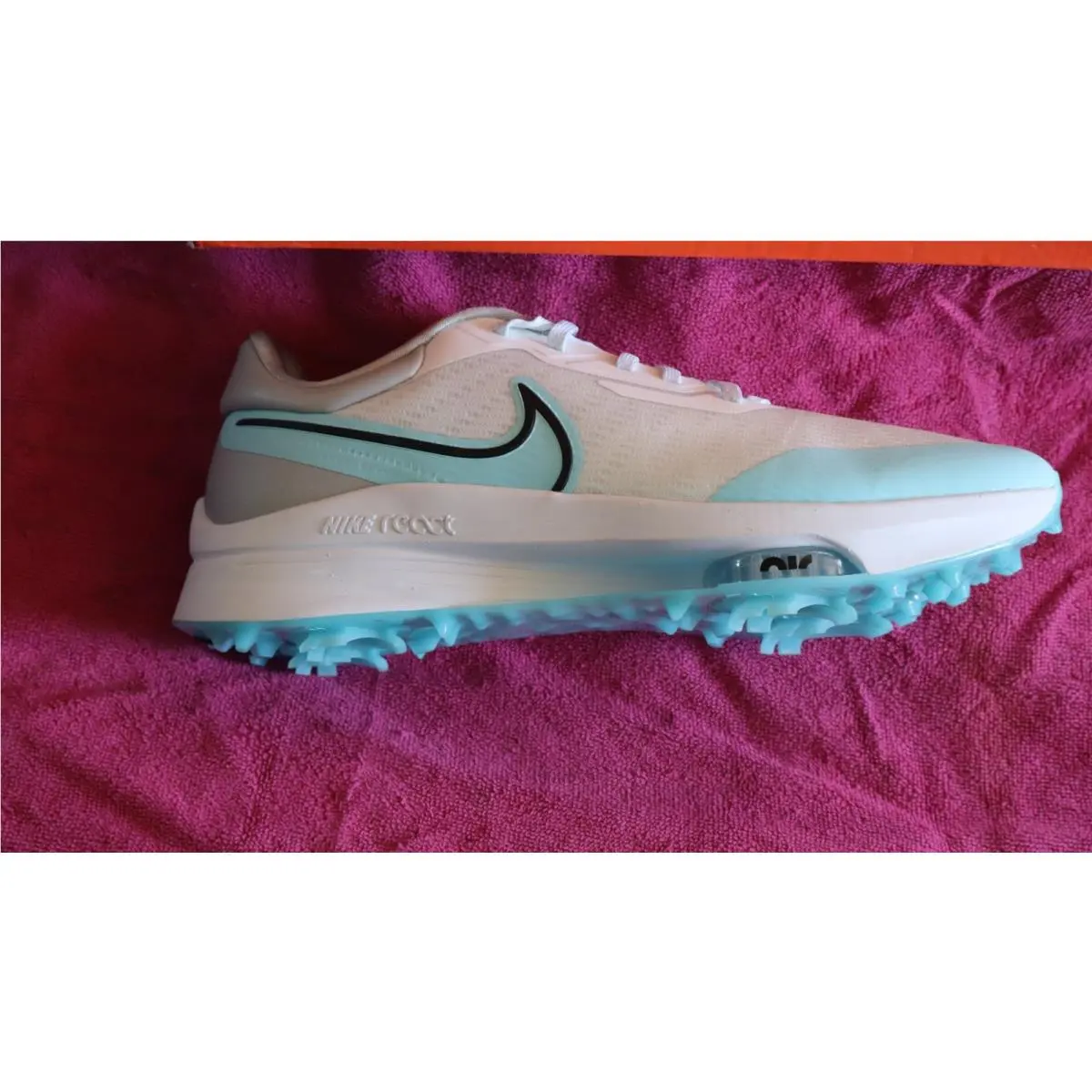 Nike shoes - Air Zoom Infinity Tour Next % - DM8446-143 - White/Black/Copa/Light Smoke Gray 1