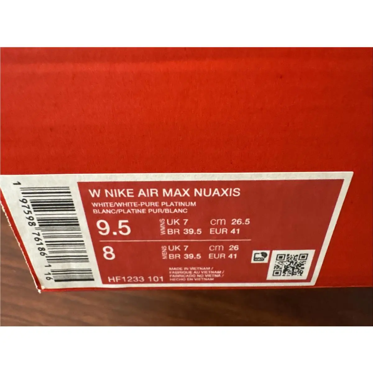 Nike shoes - Nike Air Max Nuaxis - Air Max Nuaxis - HF1233-101 - White 18