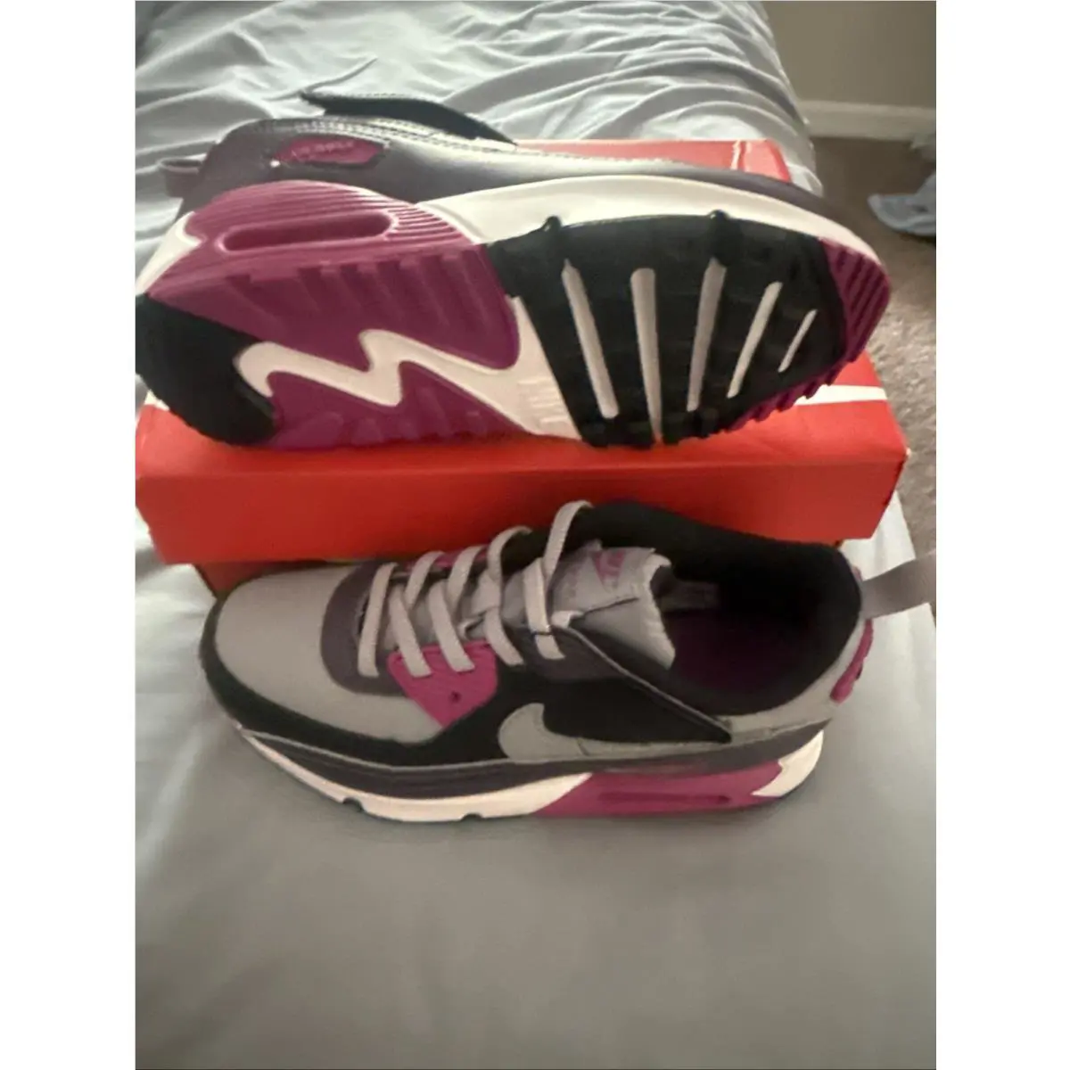 Nike shoes - Nike Air Max 90 EasyOn PS `Lime Blast` - Green 4