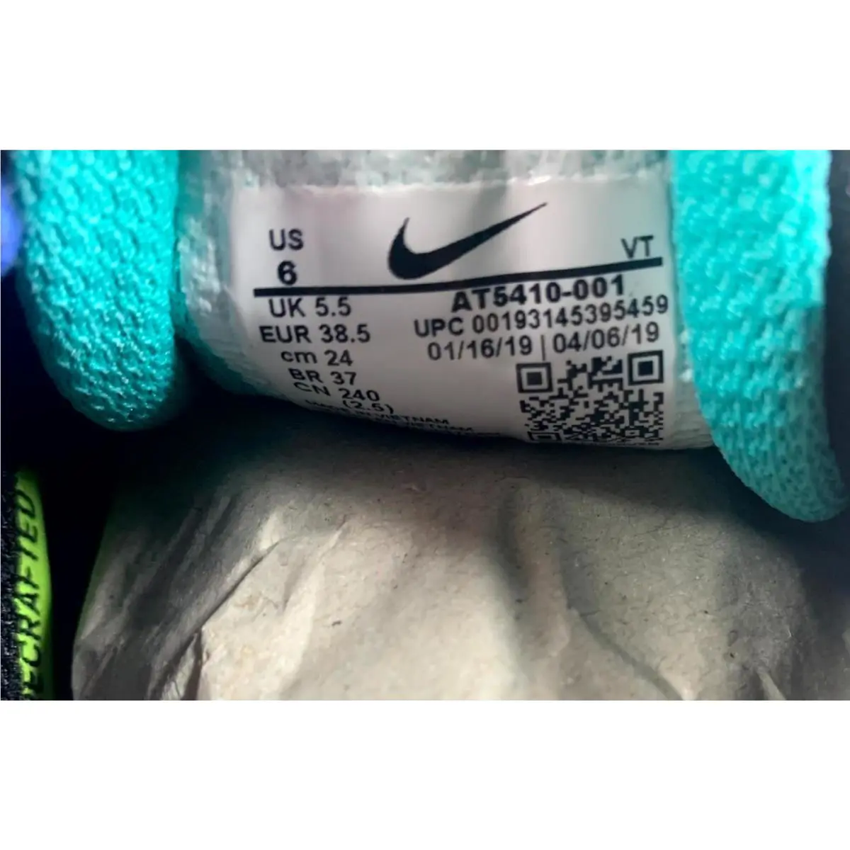Nike shoes - Nike Air Ghost Racer - Air Ghost Racer - AT5410-001 - Blue (UPC: 193145395459) 5