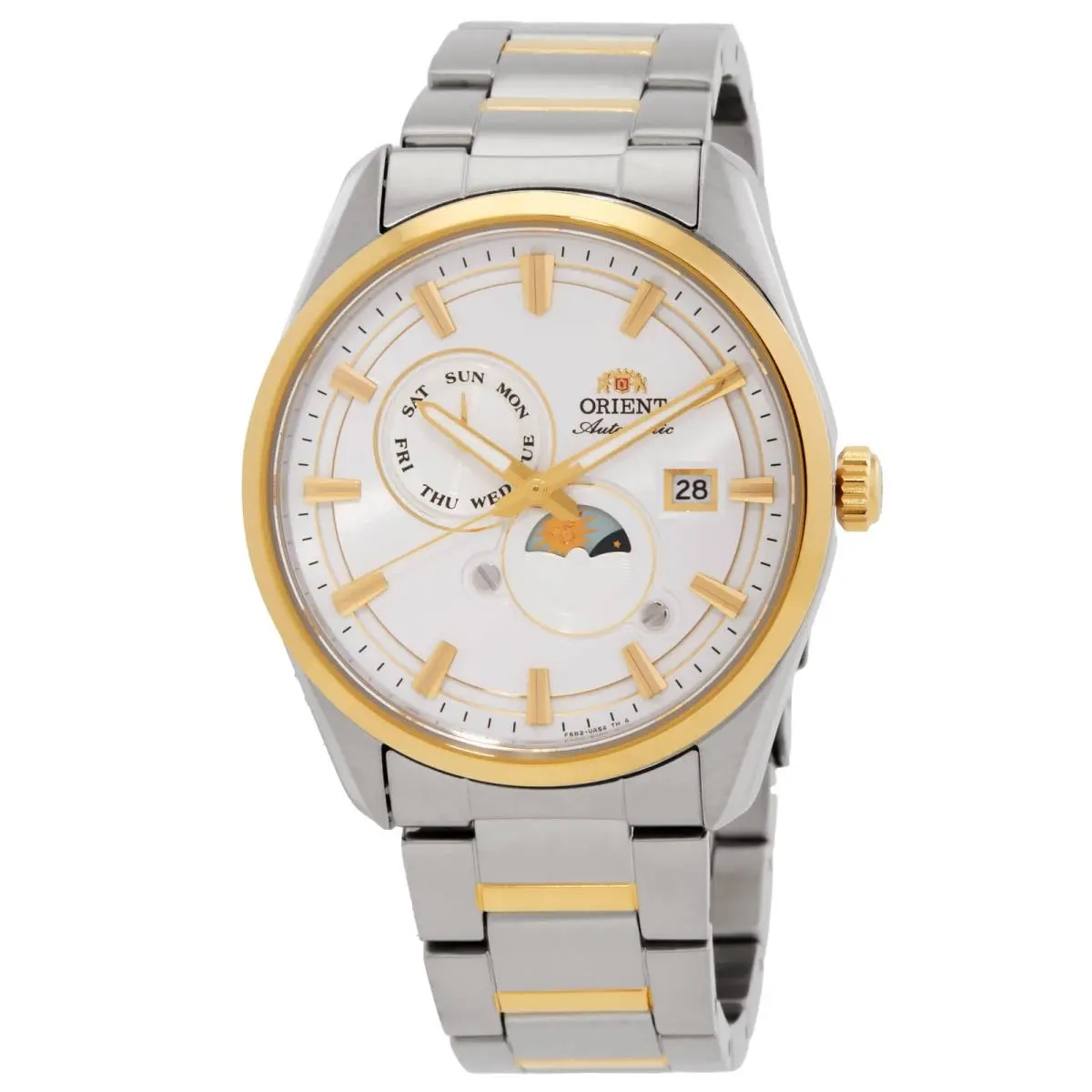 Orient Contemporary Stretto Day-night Automatic White Dial Men`s Watch