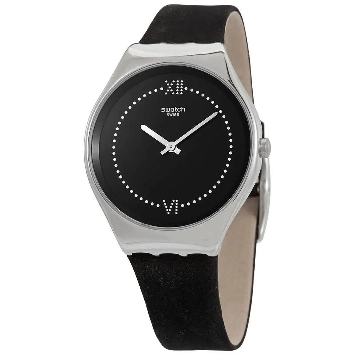 Swatch SYXS109 Skinalliage Black Dial 38 mm Women`s Watch