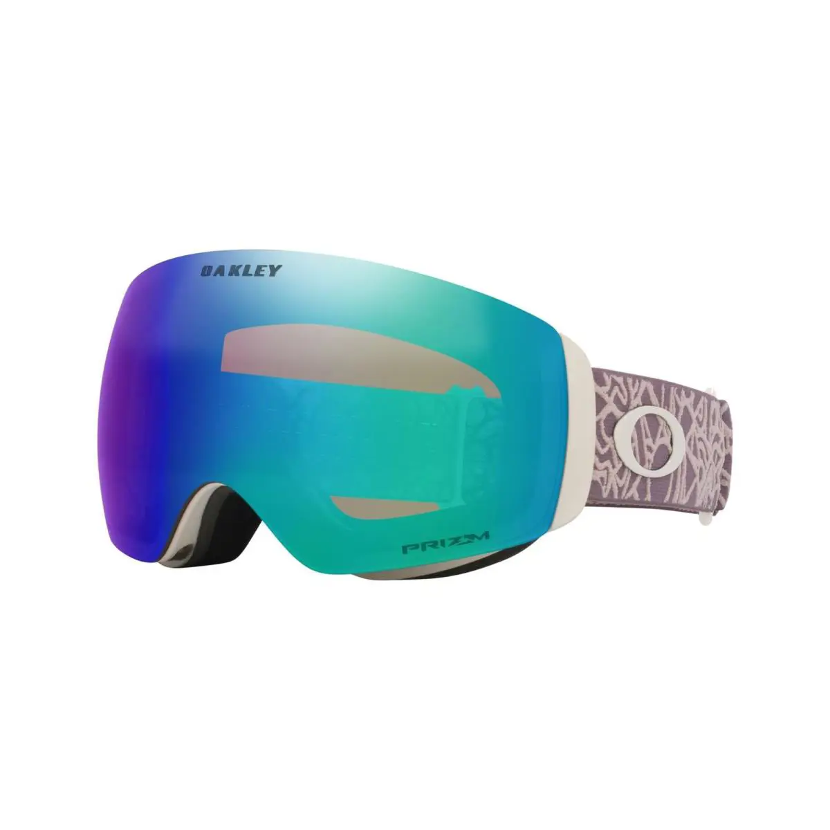 Flight Deck M Prizm Goggles Black Wired/prizm Snow Iced Iridium by Oakley