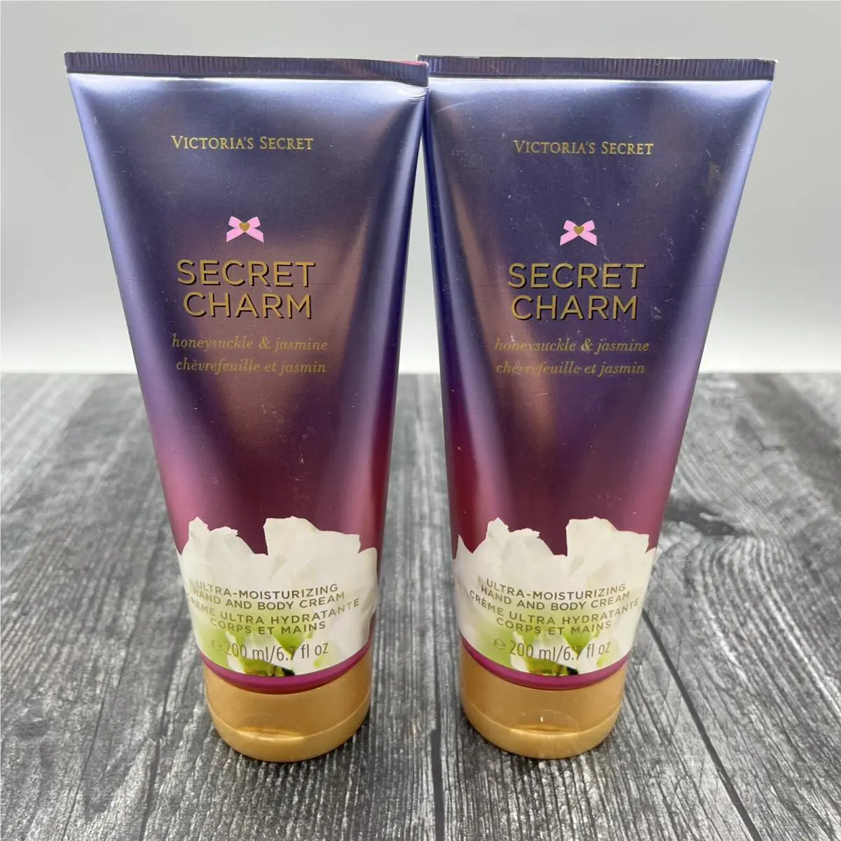 Victoria’s Secret Secret Charm Body Cream 6.7 oz - 2 Bottles