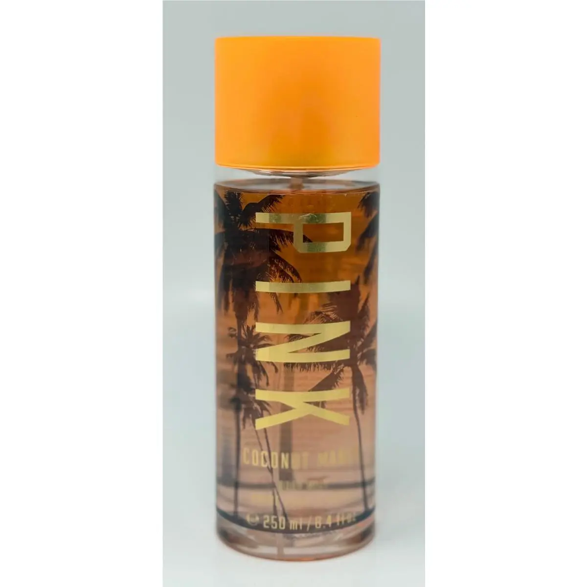 1 Rare Victoria`s Secret Pink Coconut Mango Body Mist Spray Large 8.4 OZ