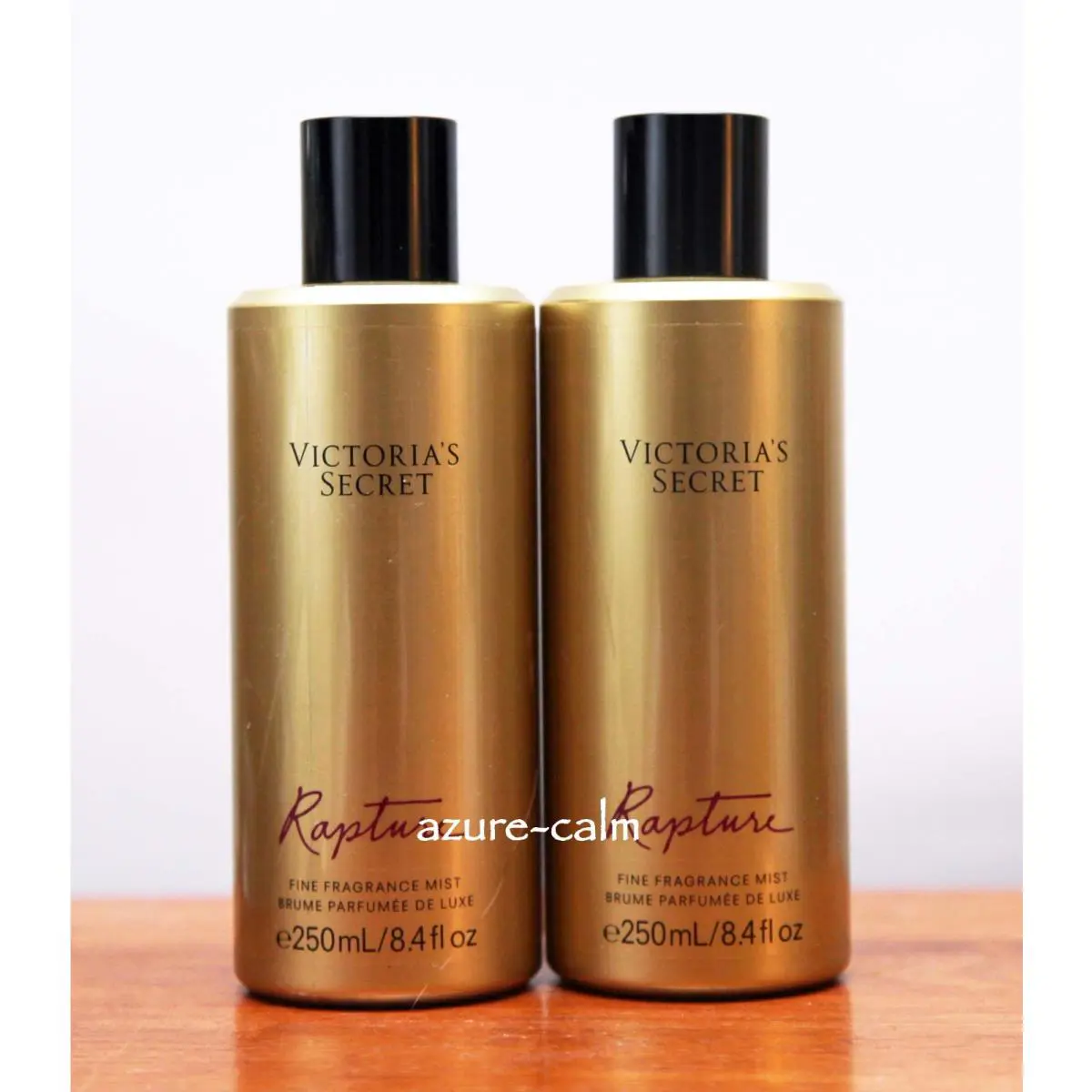 Victorias Secret Rapture 8.4 Ozs Fragrance Body Mist x 2