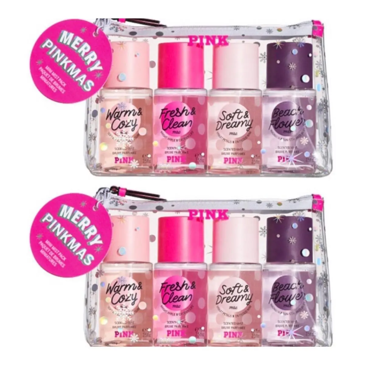 Victoria`s Secret Pink Mini Mist Gift Set Lot of 2