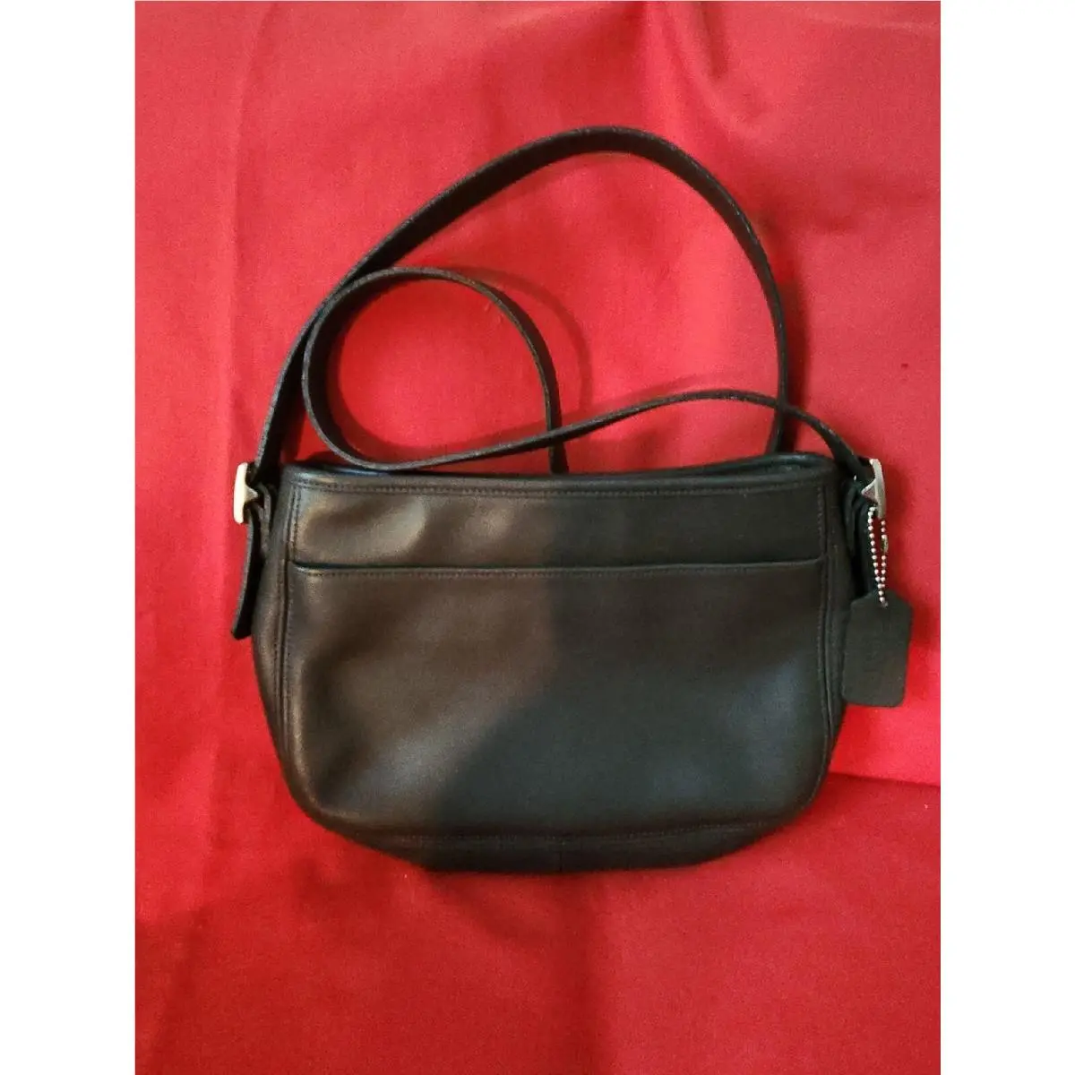 Coach Chelsea Gray Leather Crossbody/shoulder Bag Purse
