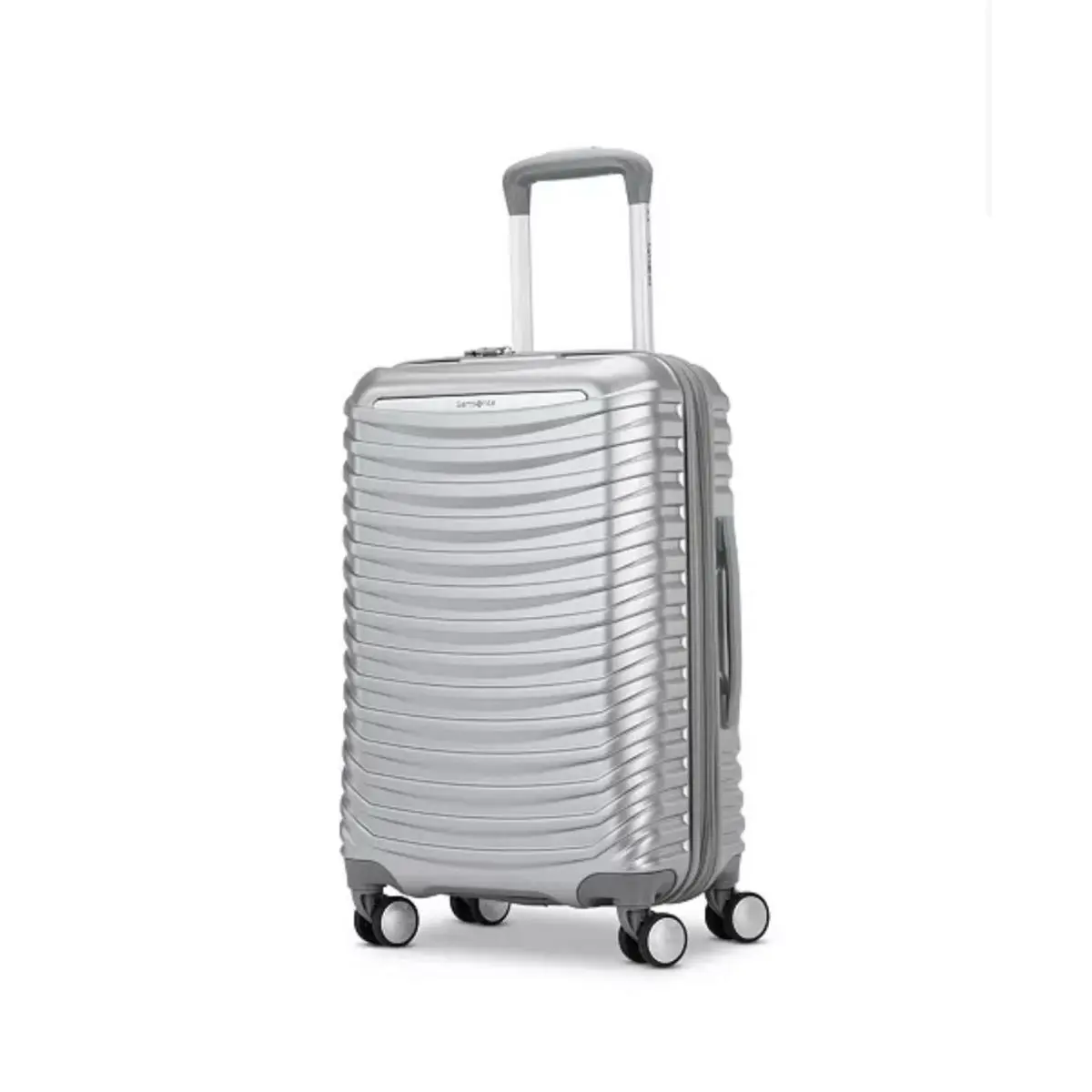 Samsonite Spin Tech 6 Carry On Silver 22.5”