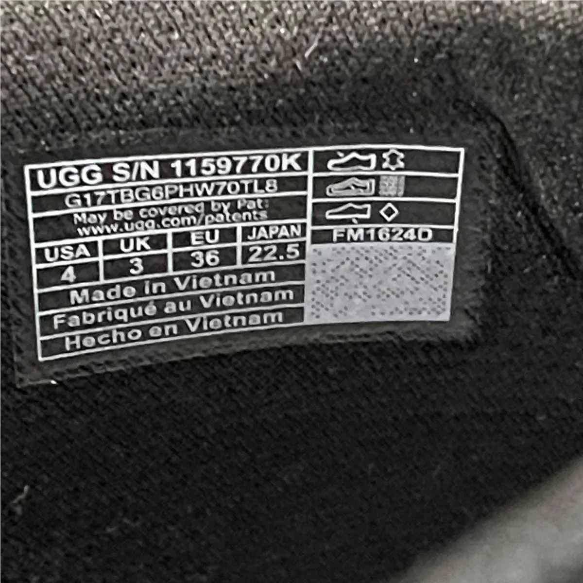 UGG shoes - vs-189240 - vs-189240 - Black (UPC: 196565964083) 5