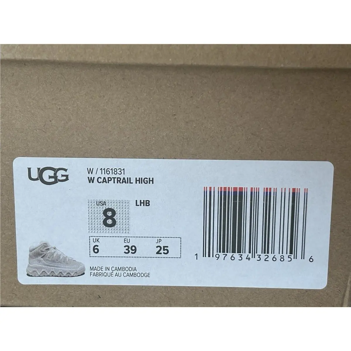 UGG shoes - UGG CapTrail - CapTrail - Beige (UPC: 197634326856) 4