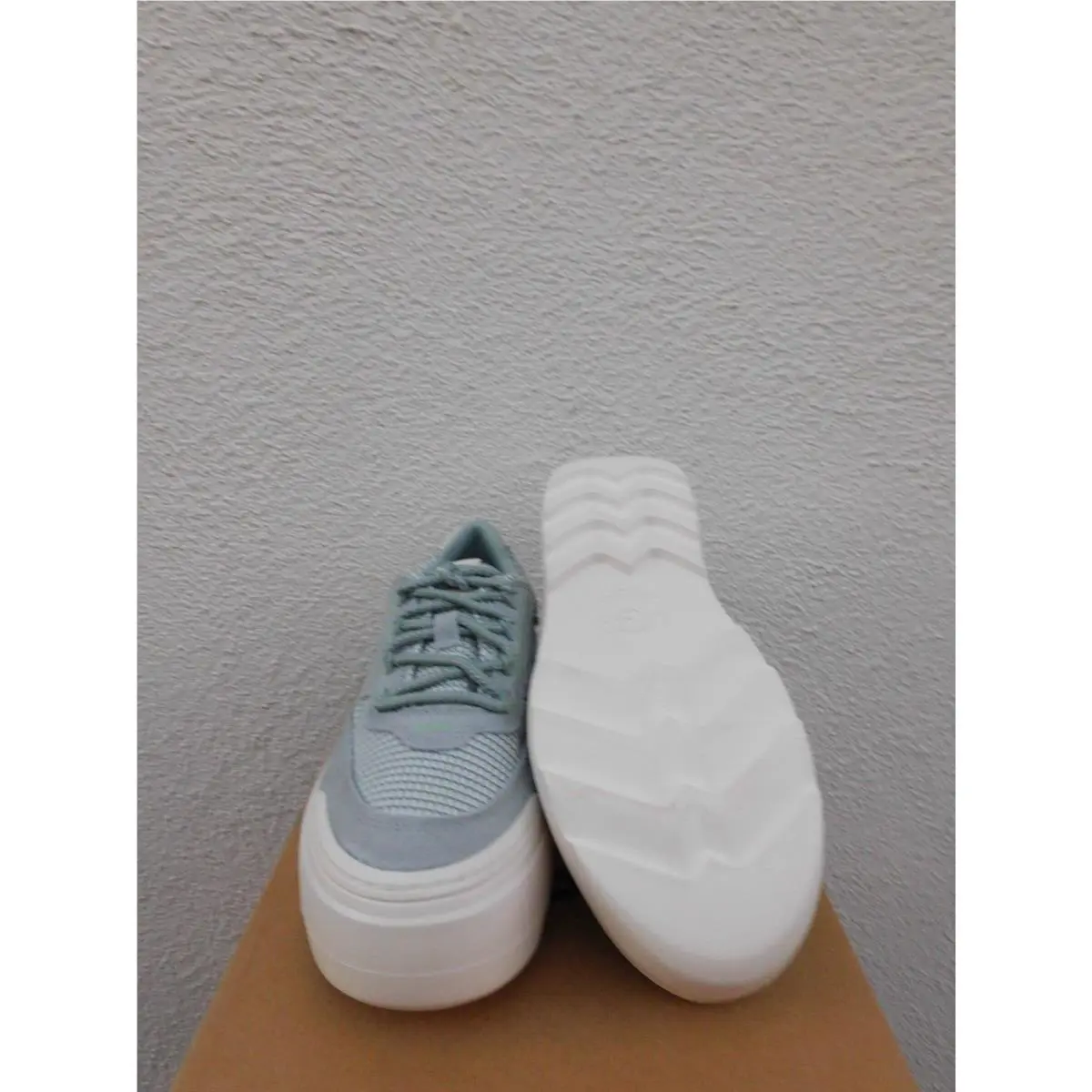 UGG shoes - UGG Marin Lace Platform Sneaker - Greyhound (UPC: 196565500151) 2