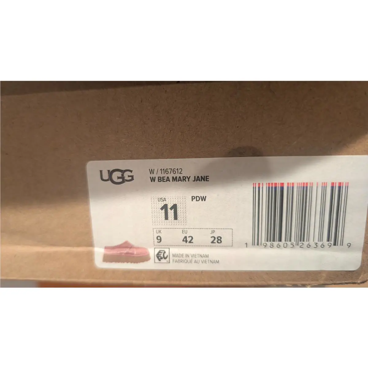 UGG shoes - pink dawn 4