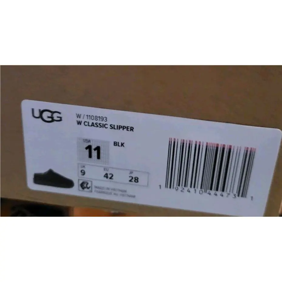 UGG shoes - UGG Classic Slipper - Classic Slipper - Black 5