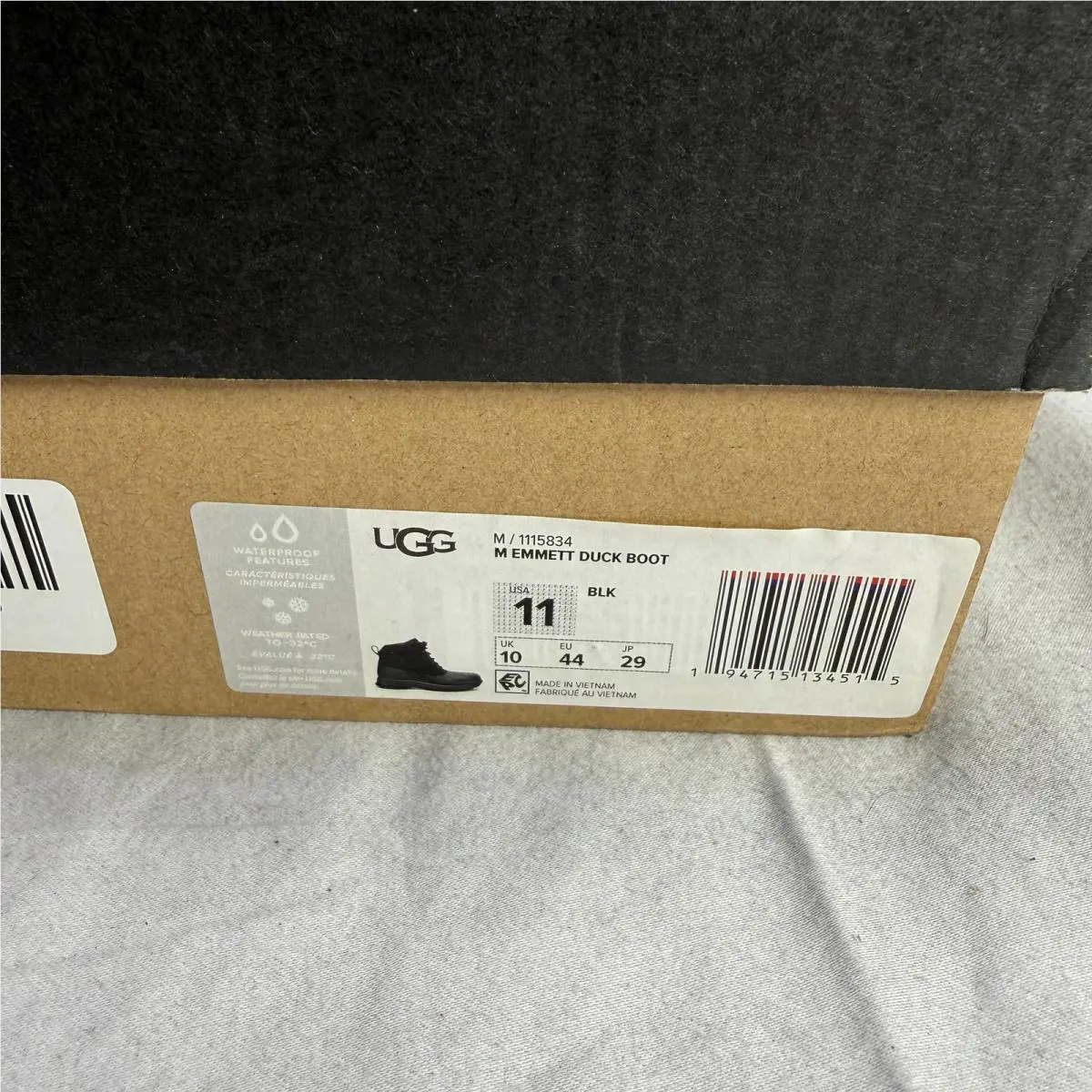 UGG shoes - UGG Emmett Duck Boot - Emmett Duck Boot - Black 0